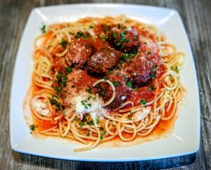 C14. Spaghetti w/ Meatballs